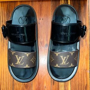 Louis Vuitton Monogram Mule Sandals